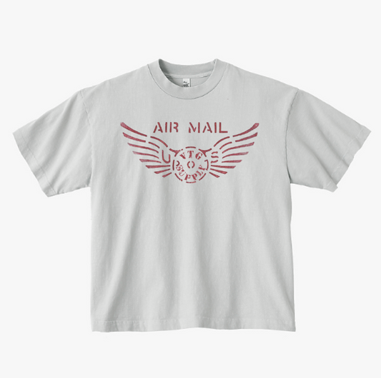 Grey VTG Airmail Short Sleeve