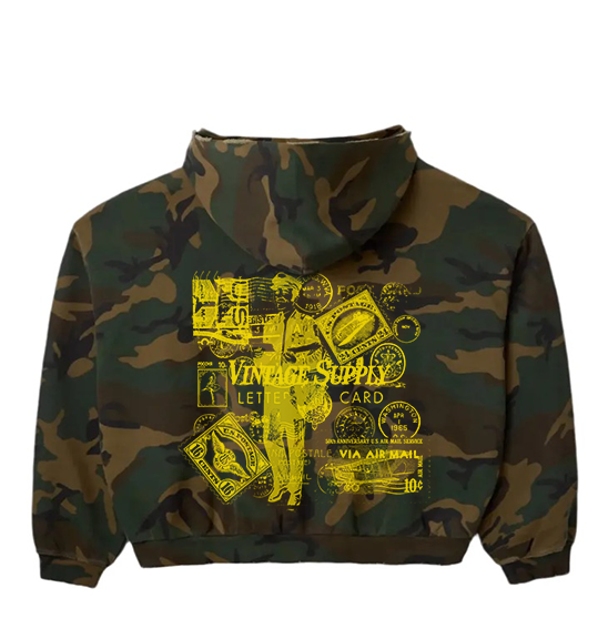 V.S Airmail Camo Hoodie